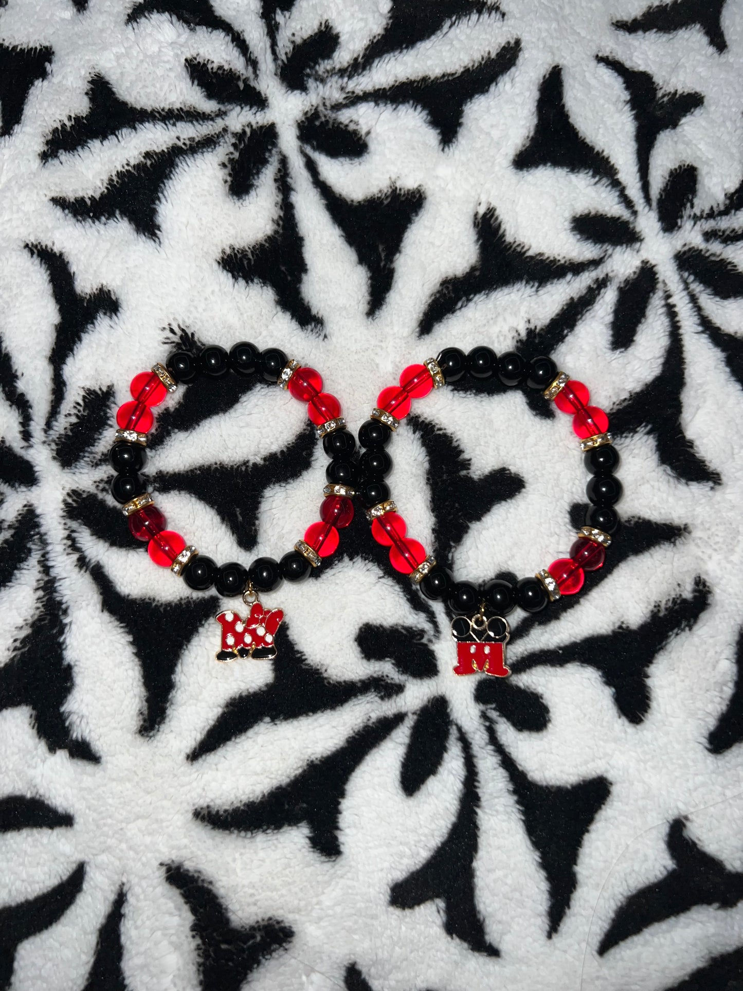 Matching Minnie & Mickey Bracelets