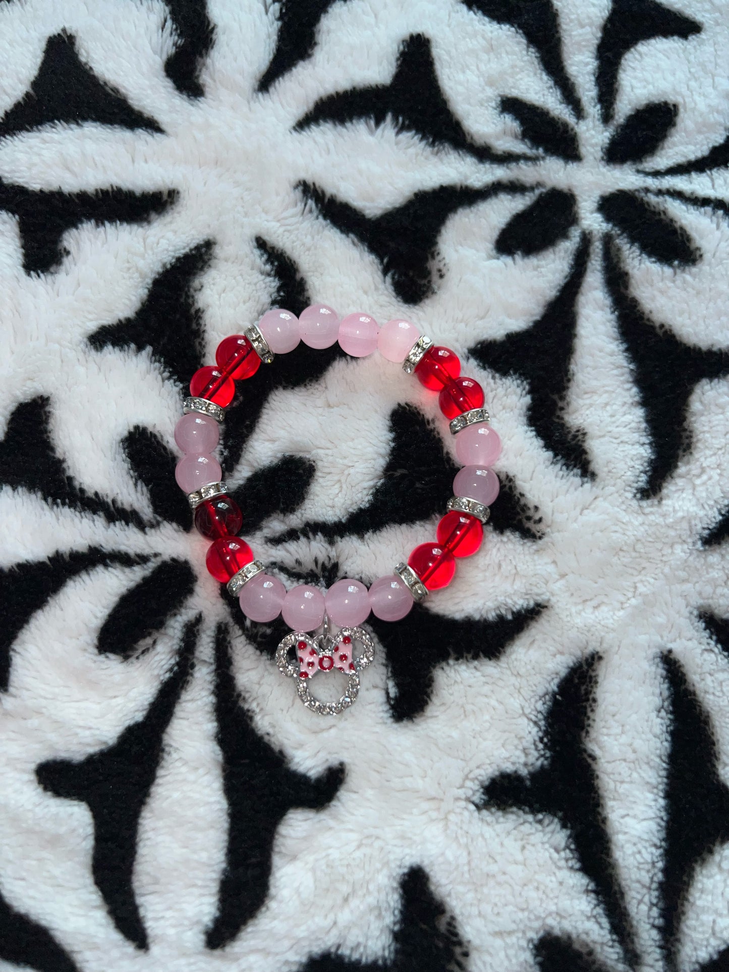 Red & Pink Minnie Bracelet